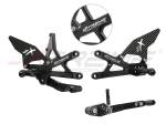 Extreme Components GP EVO Rearsets Kit STD And Reverse Shifting Carbon Fiber Black Heel SUZUKI GSXR 1000 (2017/2022)