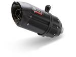 MIVV Slip-on Suono Black Stainless Steel Exhaust For DUCATI MULTISTRADA 1200 2010 - 2014