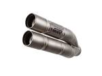 MIVV Slip-on Double Gun Titanium Exhaust For DUCATI Multistrada 950 / S 2017 - 2021