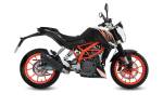 MIVV Suono Stainless Steel Full System Exhaust For KTM 390 DUKE 2013 - 2016
